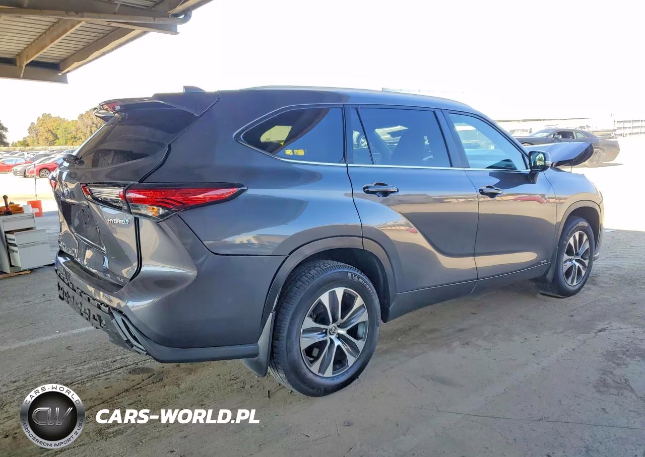2023 Toyota Highlander Hybrid Xle VIN:5TDKBRCH6PS593086 - 3
