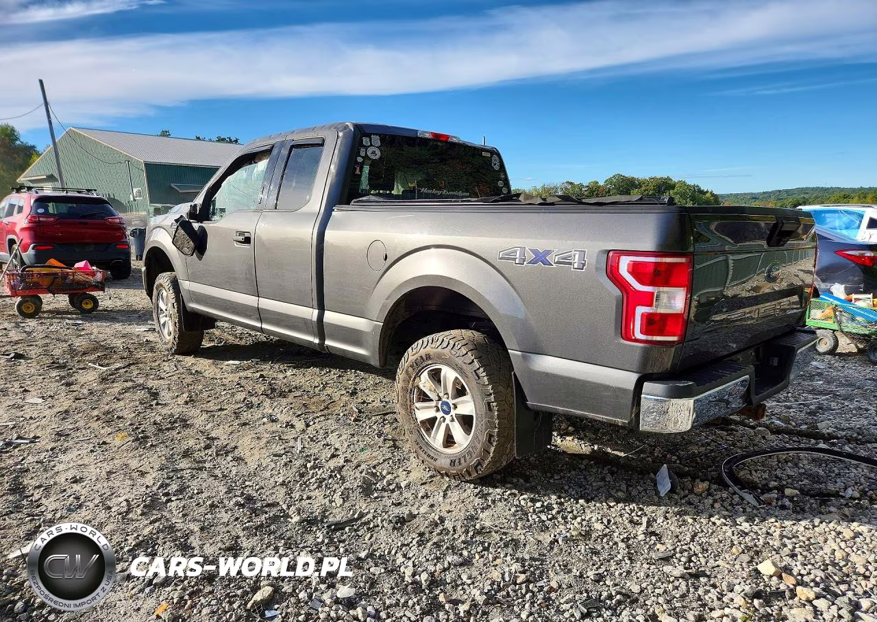 2018 Ford F150 Super Cab VIN:1FTFX1E56JKC75720 - 2