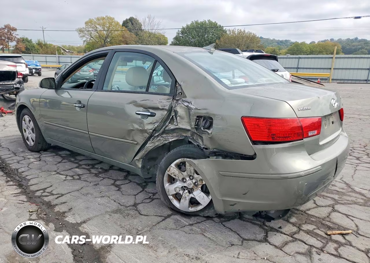 2010 Hyundai Sonata Gls VIN:5NPET4AC8AH608236 - 2