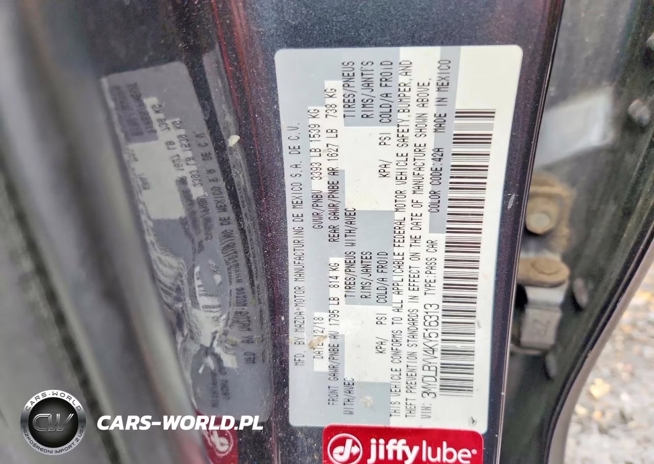 2019 Toyota Yaris Le VIN:3MYDLBYV4KY516313 - 12