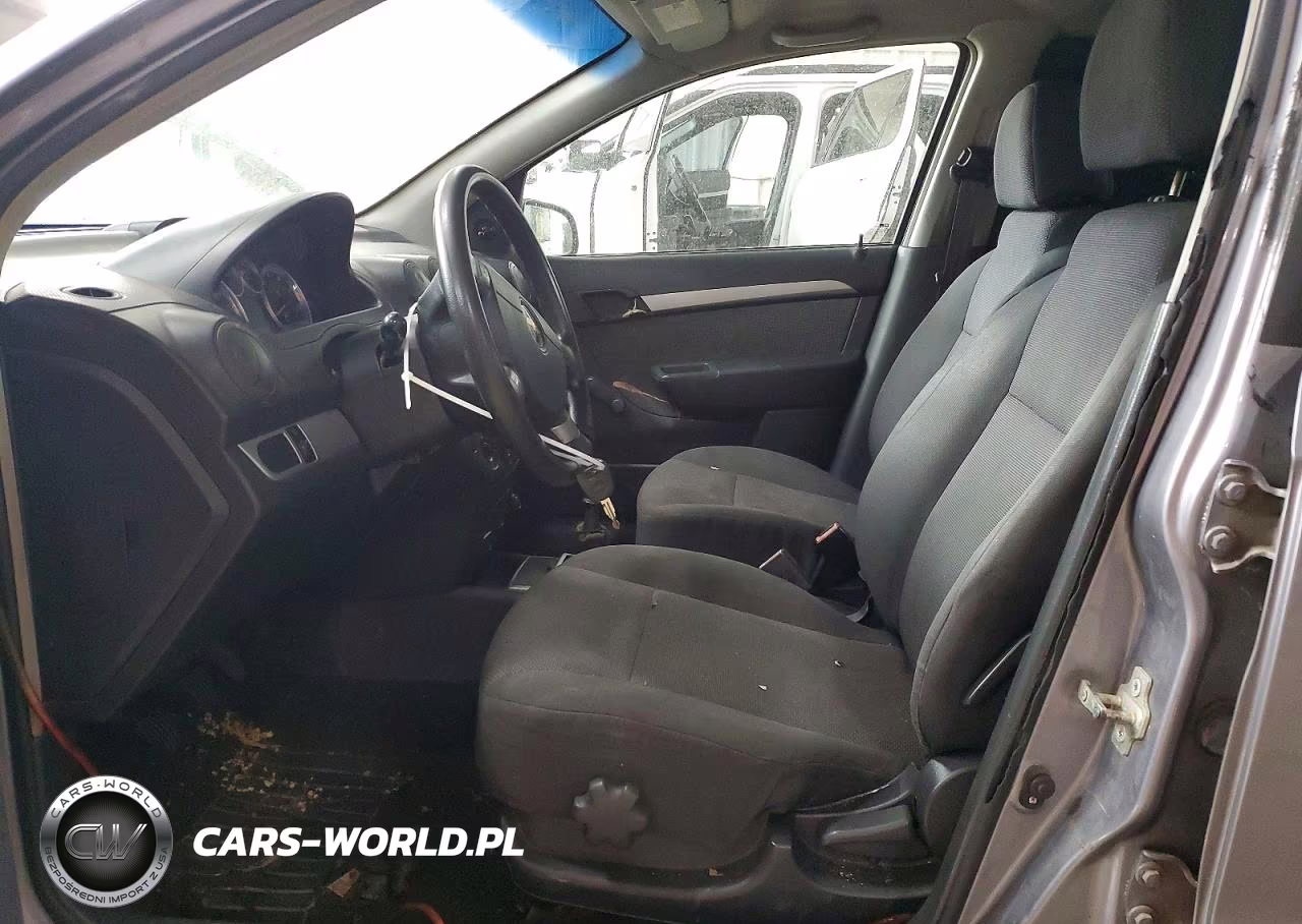 2011 Chevrolet Aveo Ls VIN:KL1TD5DE6BB137379 - 7