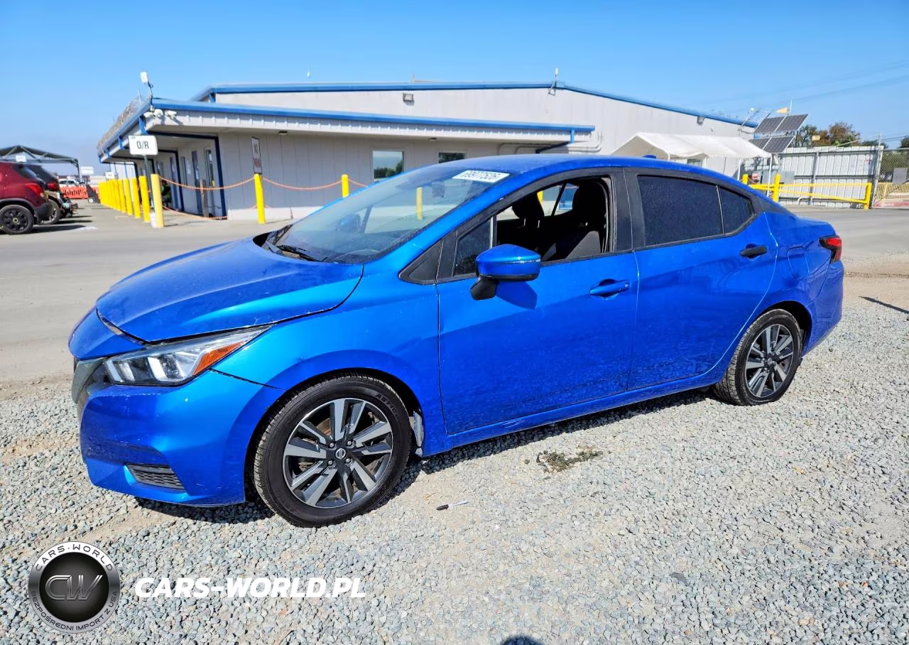 2021 Nissan Versa Sv VIN:3N1CN8EV6ML871028 - 1