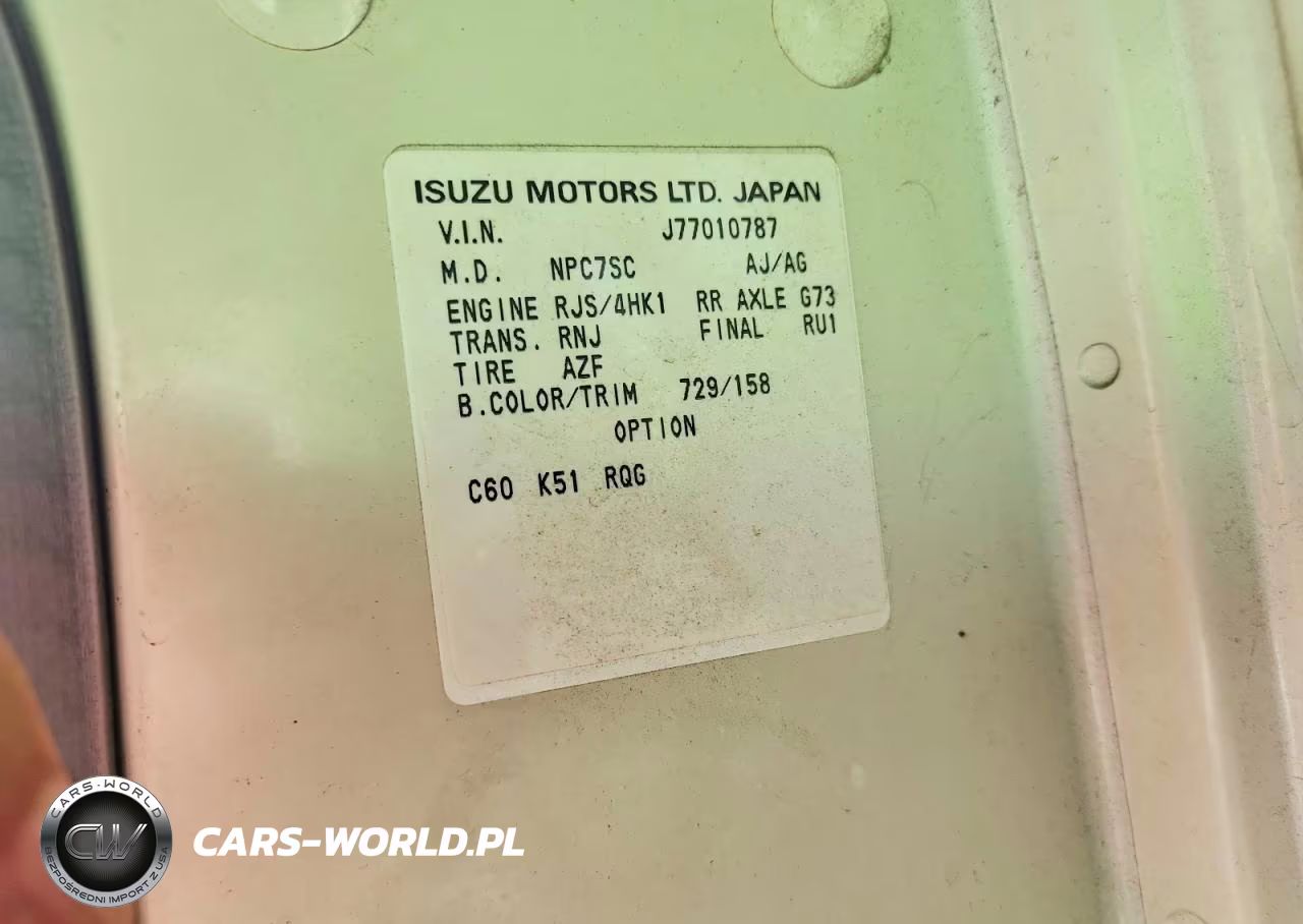 2007 Isuzu Npr VIN:JALC4B16477010787 - 11
