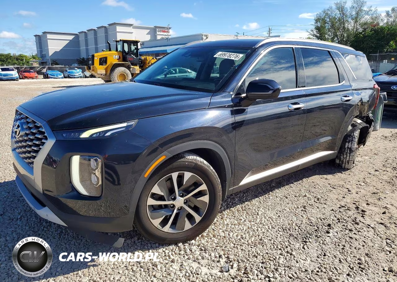 2021 Hyundai Palisade Sel VIN:KM8R24HE0MU223870 - 1