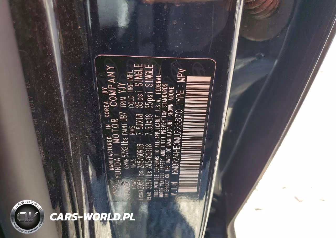 2021 Hyundai Palisade Sel VIN:KM8R24HE0MU223870 - 12