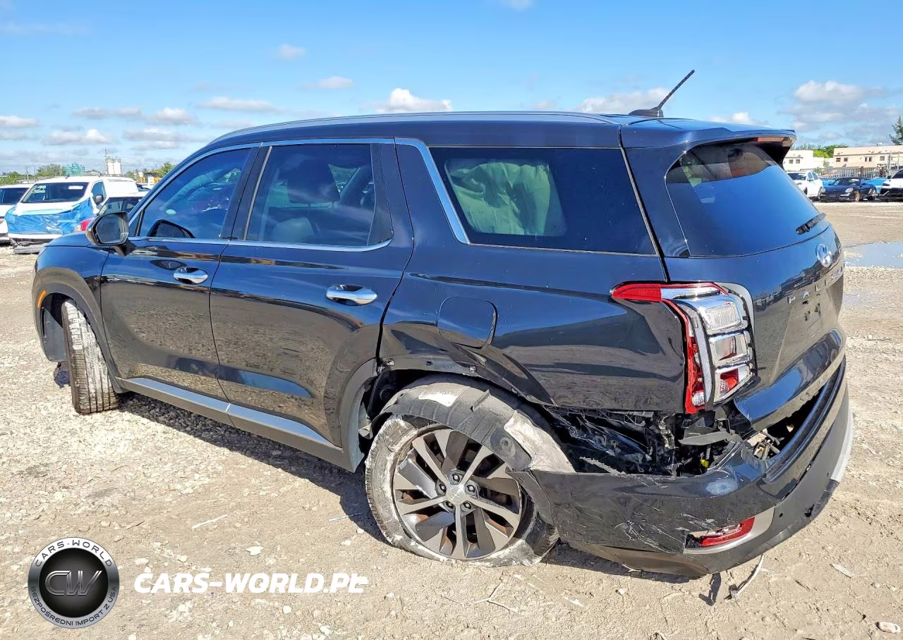 2021 Hyundai Palisade Sel VIN:KM8R24HE0MU223870 - 2