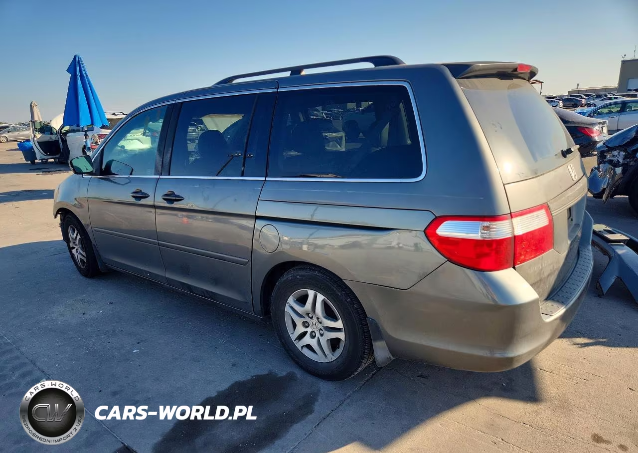 2007 Honda Odyssey Exl VIN:5FNRL38777B406984 - 2