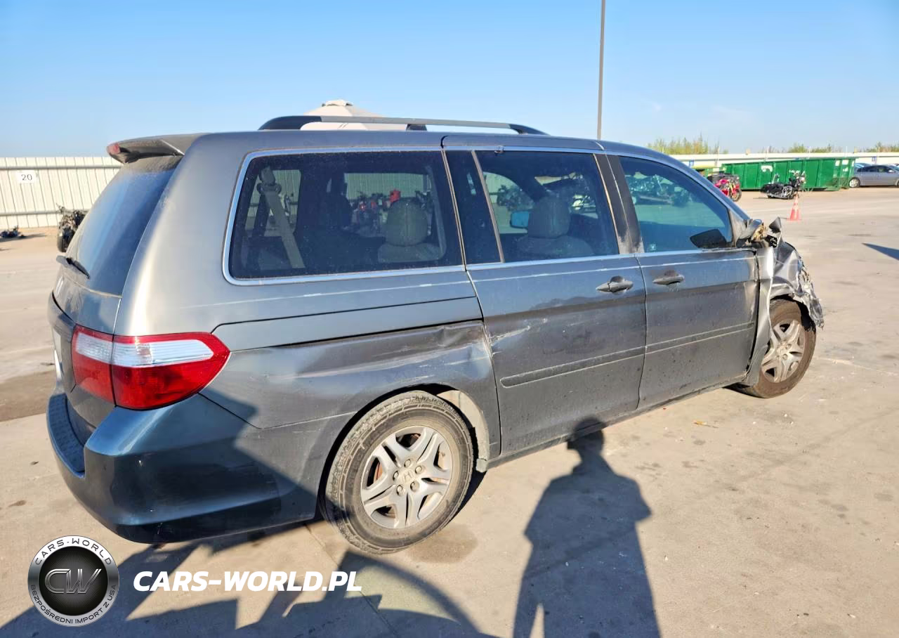 2007 Honda Odyssey Exl VIN:5FNRL38777B406984 - 3