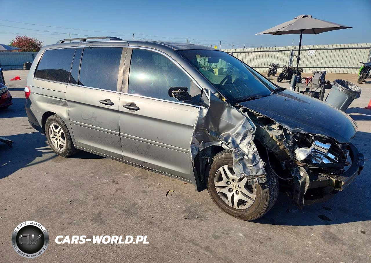 2007 Honda Odyssey Exl VIN:5FNRL38777B406984 - 4