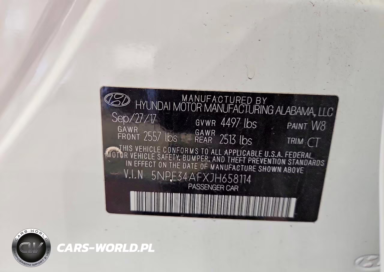 2018 Hyundai Sonata Sel VIN:5NPE34AFXJH658114 - 12