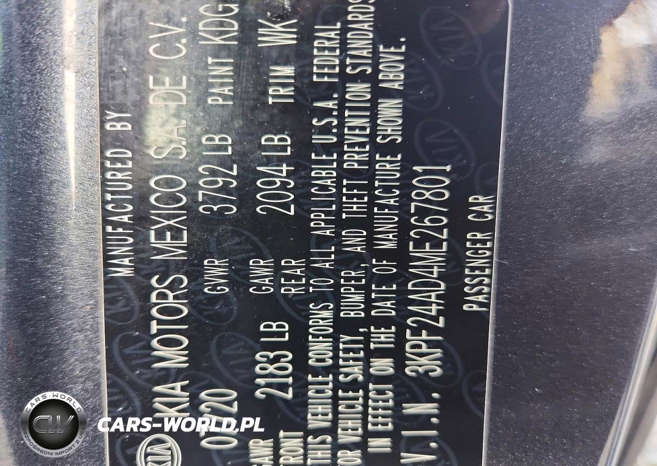 2021 Kia Forte Lxs VIN:3KPF24AD4ME267801 - 13