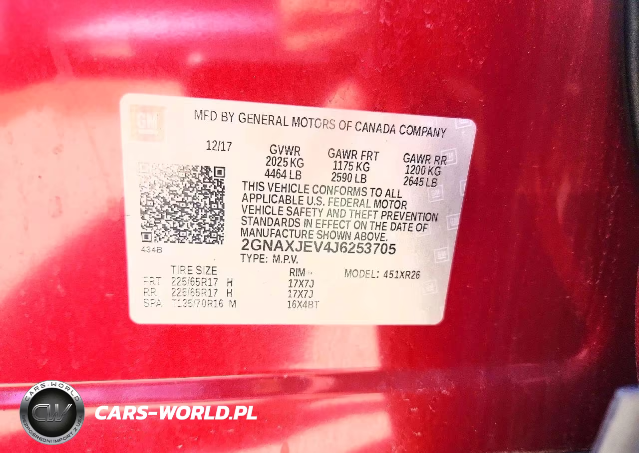 2018 Chevrolet Equinox Lt VIN:2GNAXJEV4J6253705 - 13