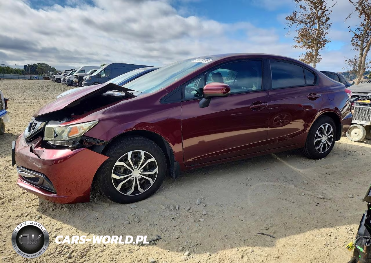 2015 Honda Civic Lx VIN:2HGFB2F58FH527308 - 1