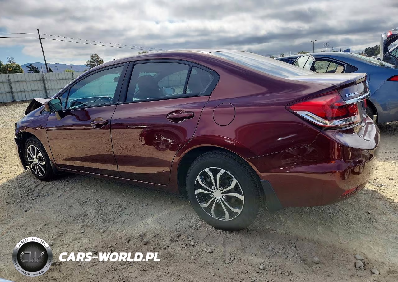 2015 Honda Civic Lx VIN:2HGFB2F58FH527308 - 2