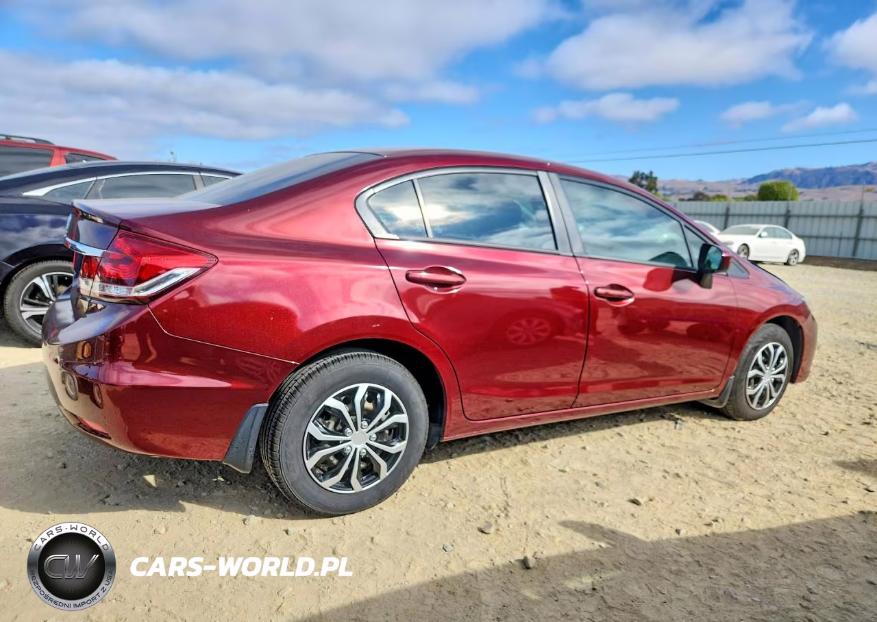 2015 Honda Civic Lx VIN:2HGFB2F58FH527308 - 3
