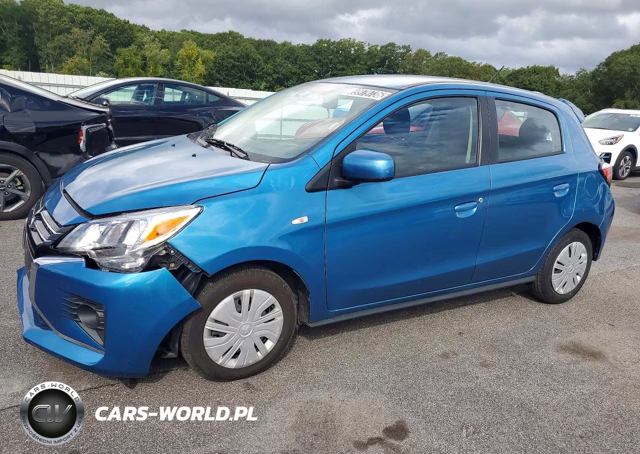 2024 Mitsubishi Mirage Es VIN:ML32AUHJ0RH021037 - 1