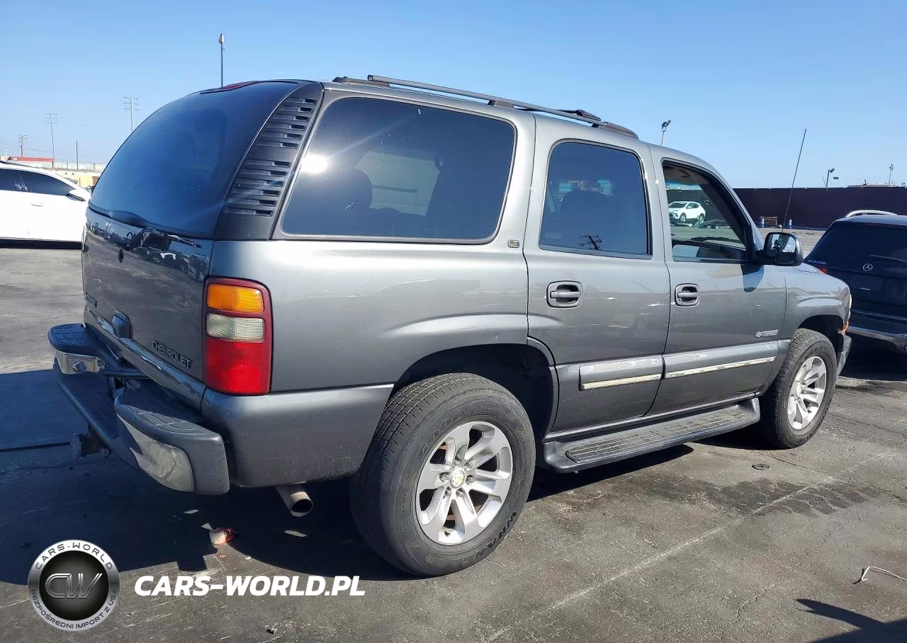 2001 Chevrolet Tahoe C1500 VIN:1GNEC13T01R187012 - 3