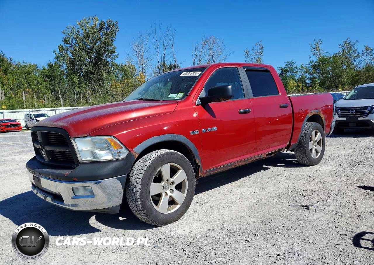 2009 Dodge Ram 1500 VIN:1D3HB13T69S742839 - 1