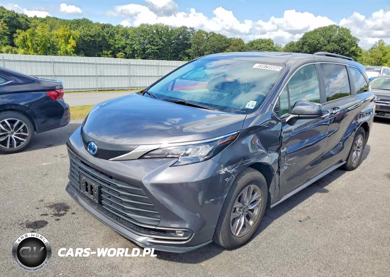 2025 Toyota Sienna Xle 8-Passenger VIN:5TDYRKEC9SS259030 - 1