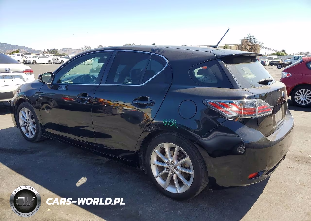 2012 Lexus Ct 200 VIN:JTHKD5BH8C2082533 - 2