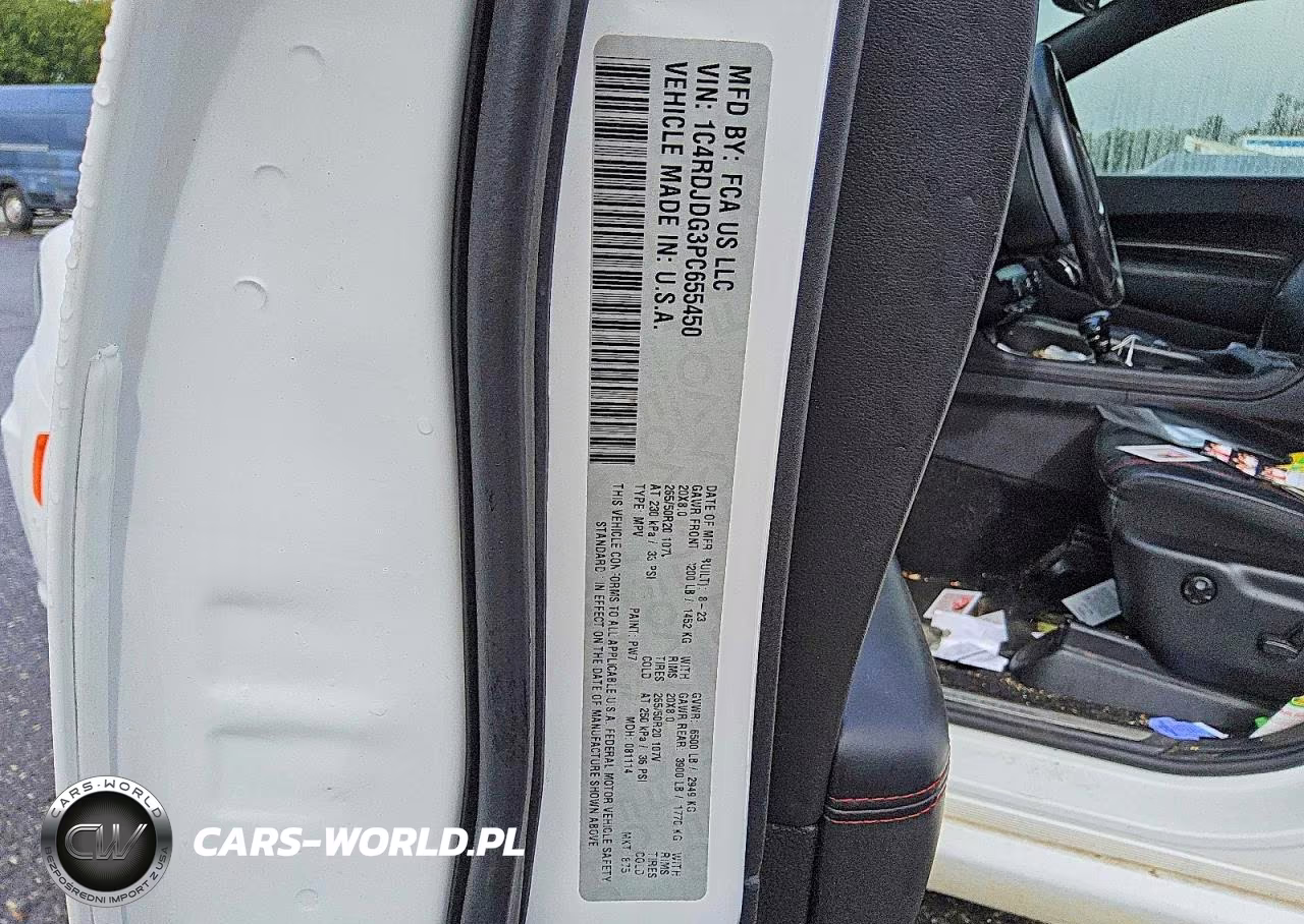 2023 Dodge Durango Gt VIN:1C4RDJDG3PC655450 - 14