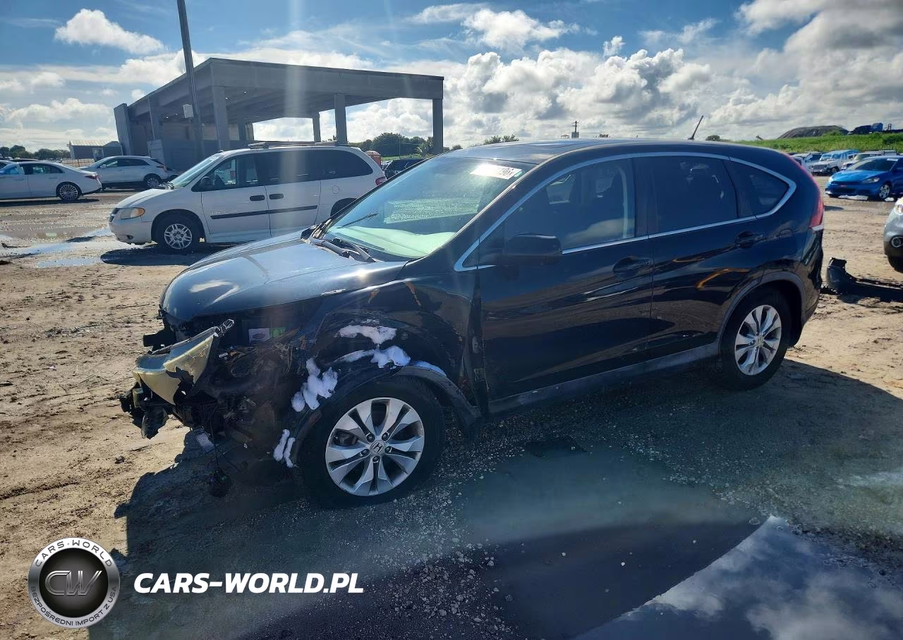 2013 Honda Cr-V Ex VIN:2HKRM4H5XDH602643 - 1