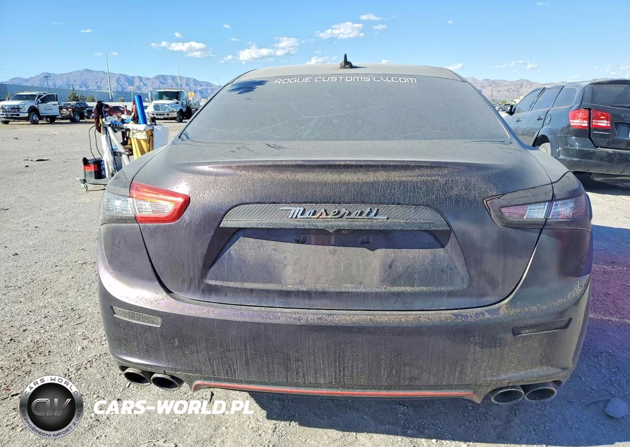 2014 Maserati Ghibli S VIN:ZAM57RTA7E1095325 - 6