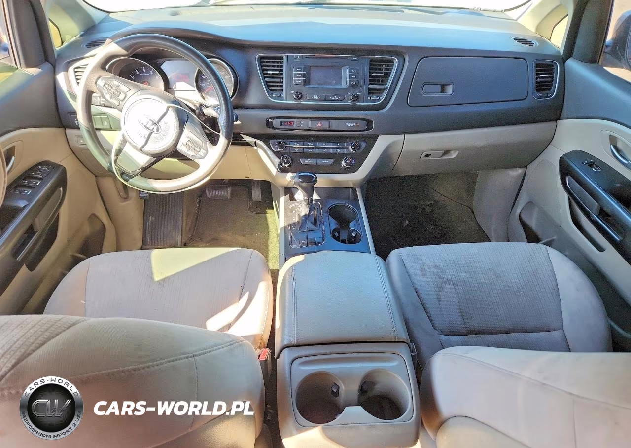 2016 Kia Sedona L VIN:KNDMA5C14G6157392 - 8