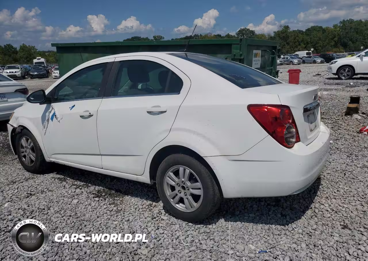 2014 Chevrolet Sonic Lt VIN:1G1JC5SH7E4229540 - 2