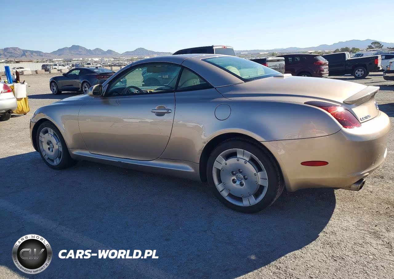 2004 Lexus Sc 430 VIN:JTHFN48YX40052737 - 2