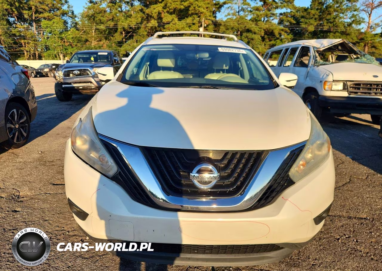 2017 Nissan Murano Sl VIN:5N1AZ2MG6HN160276 - 5