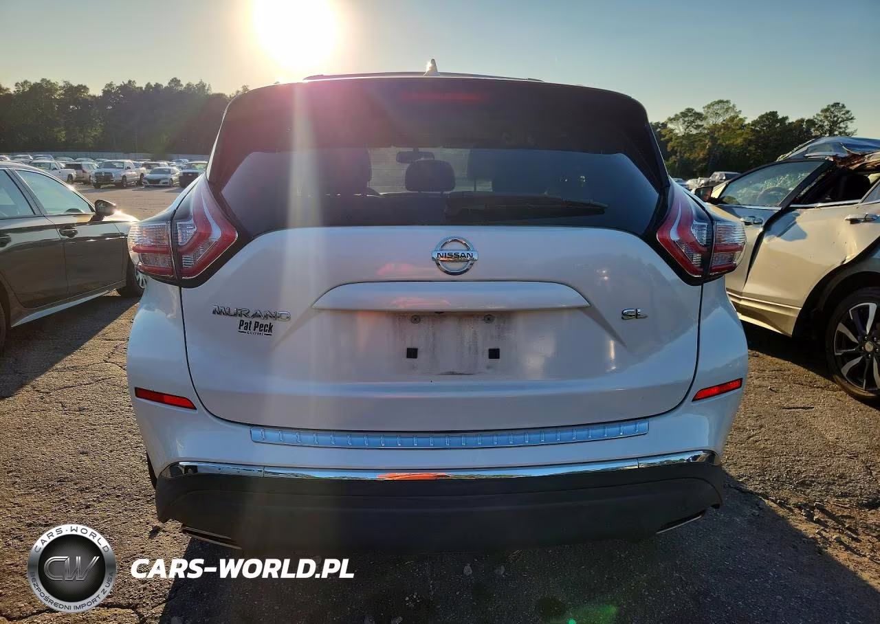 2017 Nissan Murano Sl VIN:5N1AZ2MG6HN160276 - 6