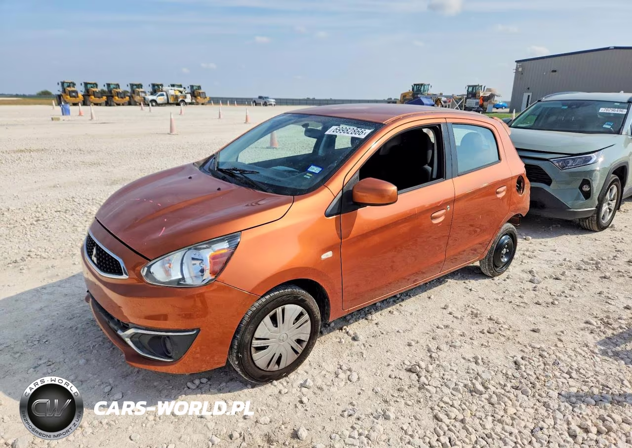 2019 Mitsubishi Mirage Es VIN:ML32A3HJ5KH003794 - 1