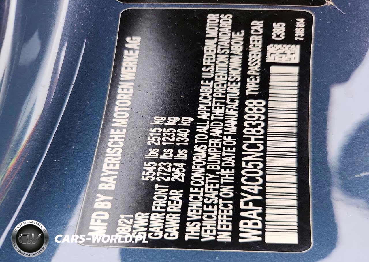 2022 BMW M850Xi VIN:WBAFY4C05NCH83988 - 13