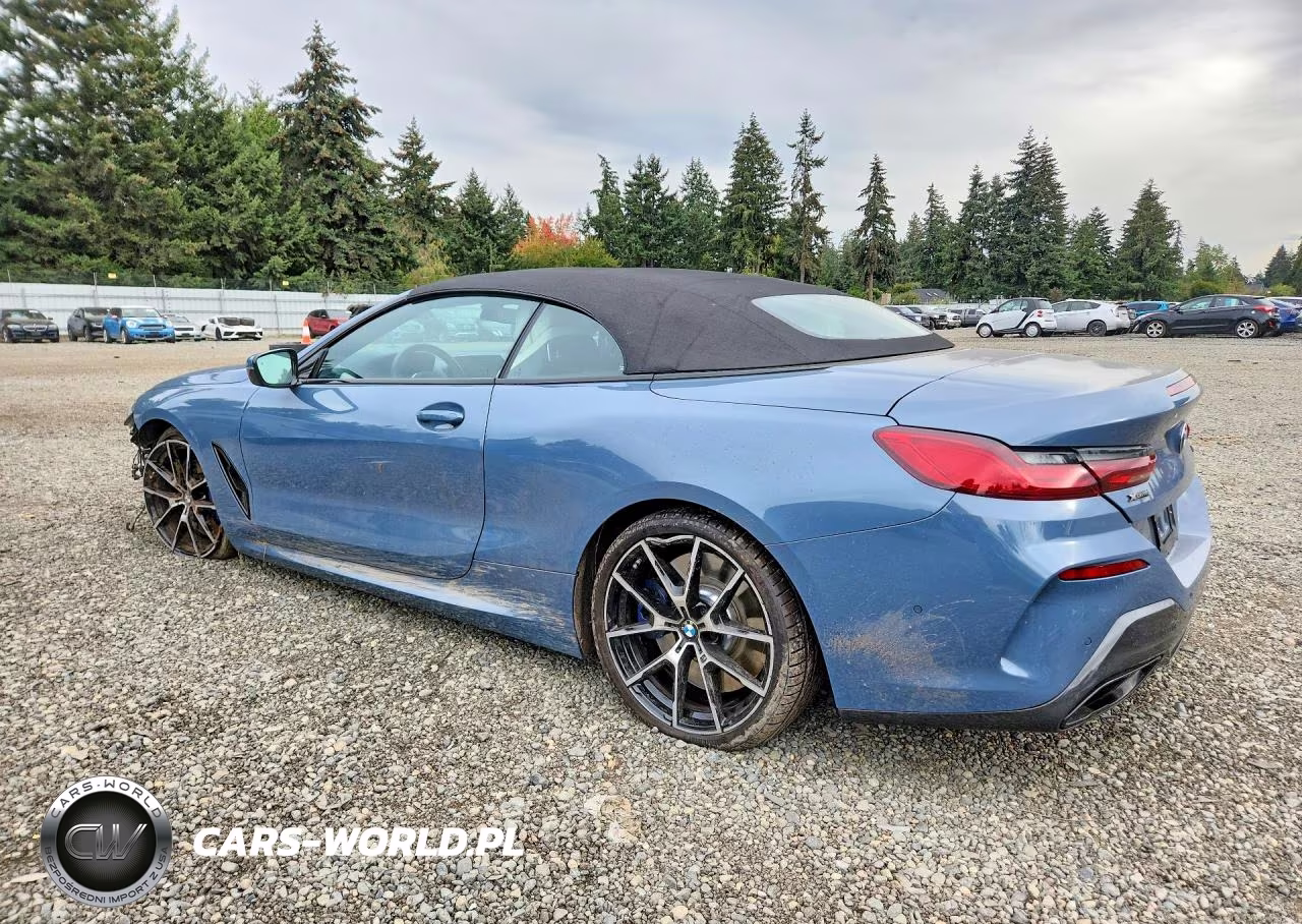 2022 BMW M850Xi VIN:WBAFY4C05NCH83988 - 2