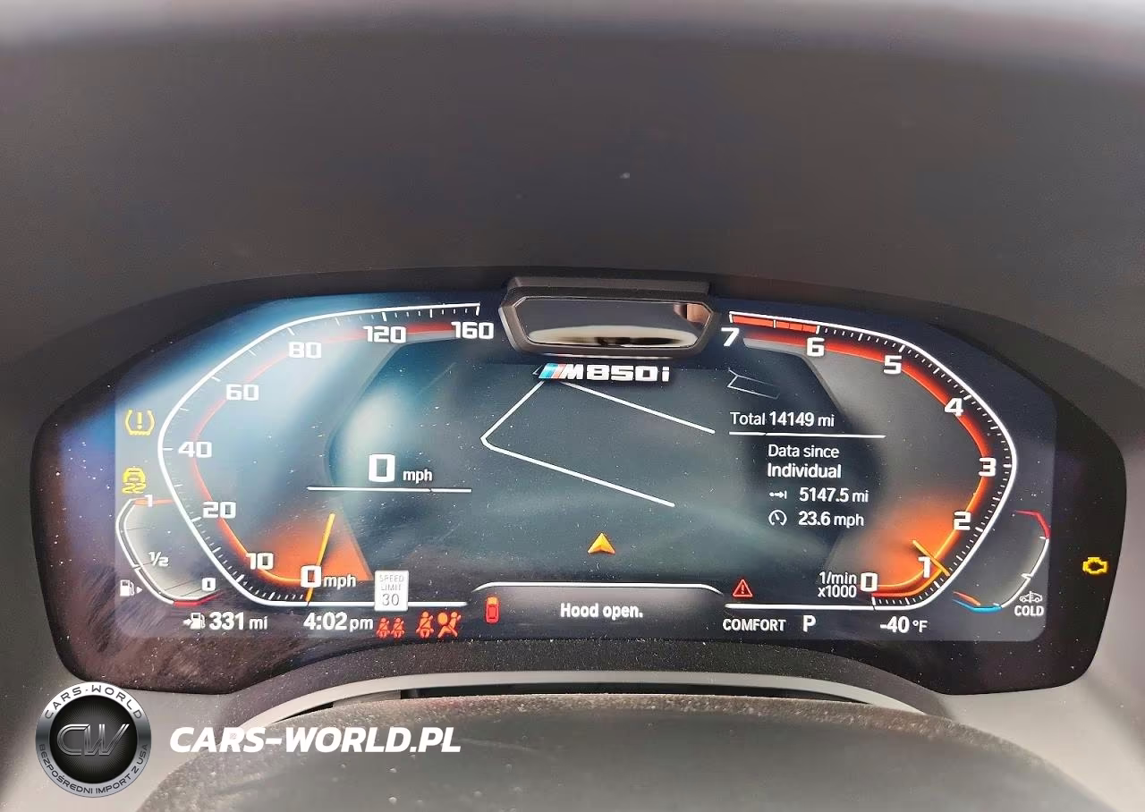 2022 BMW M850Xi VIN:WBAFY4C05NCH83988 - 9