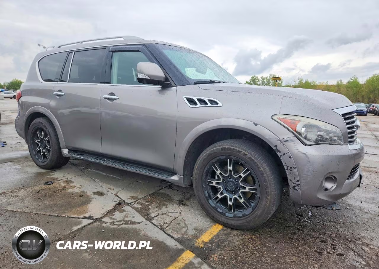 2012 Infiniti Qx56 Base VIN:JN8AZ2NE4C9019827 - 4