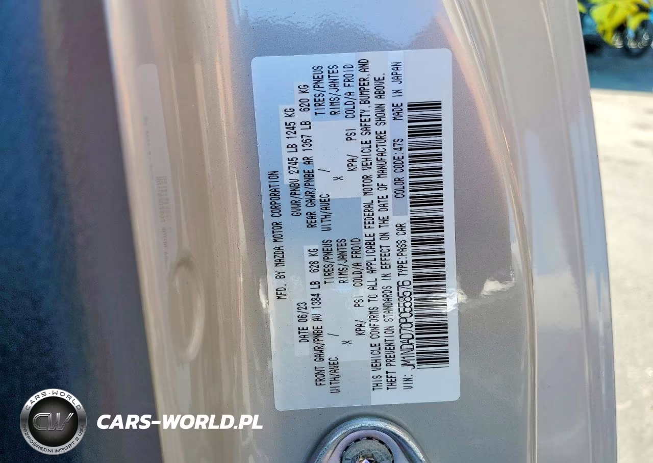 2023 Mazda Mx-5 Miata Grand Touring VIN:JM1NDAD70P0558576 - 12