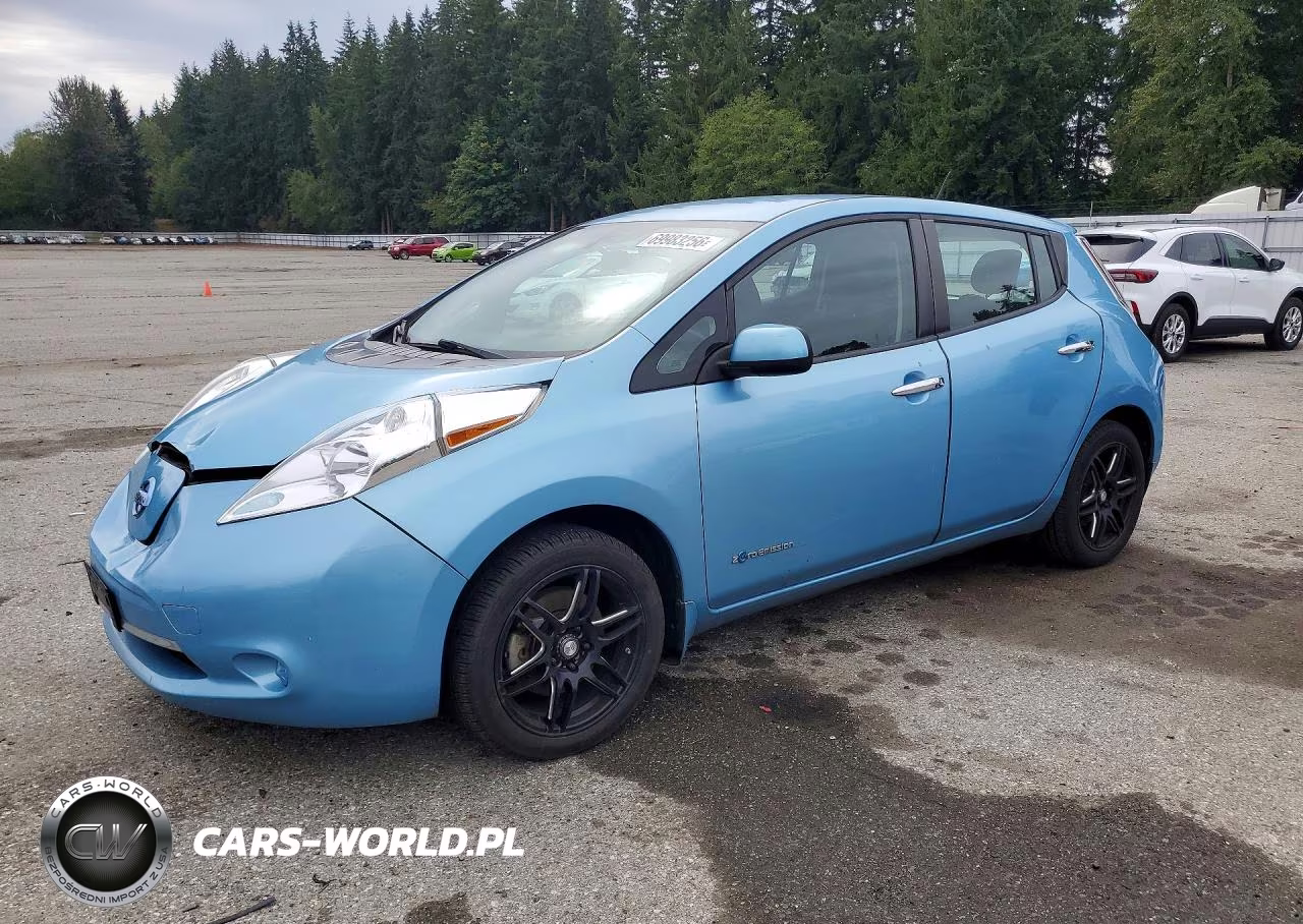 2015 Nissan Leaf S VIN:1N4AZ0CP8FC320506 - 1