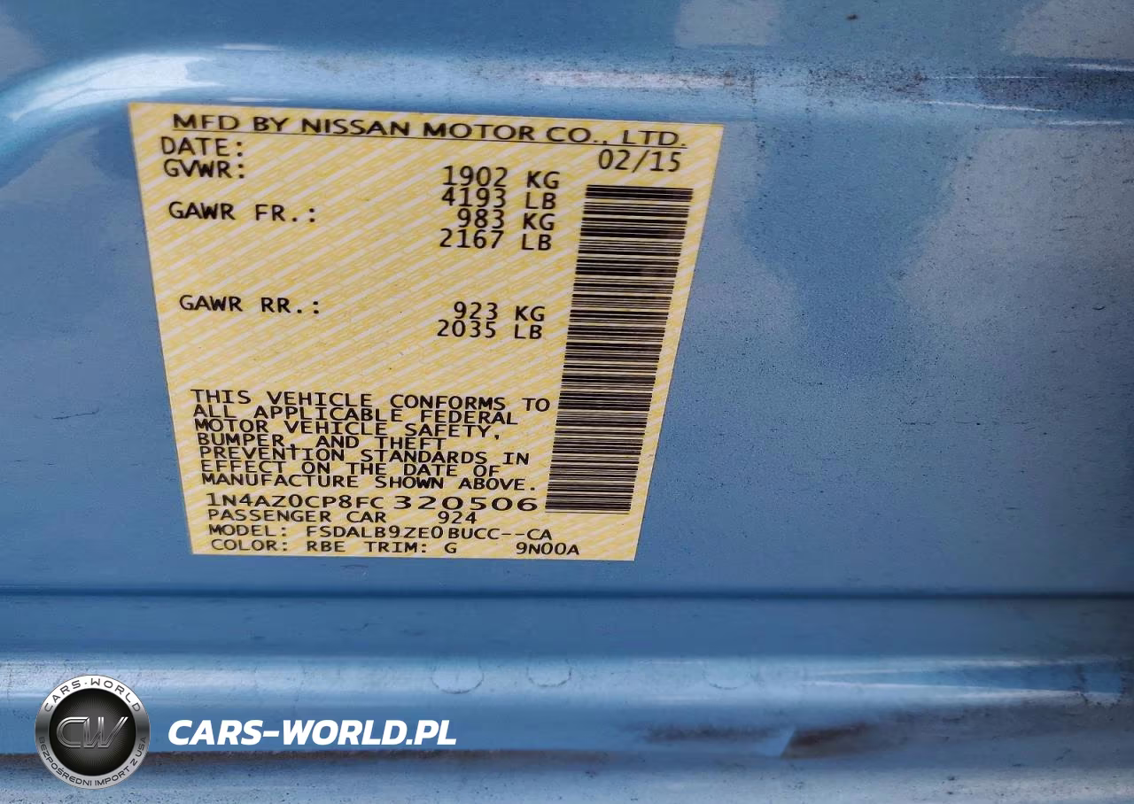 2015 Nissan Leaf S VIN:1N4AZ0CP8FC320506 - 13