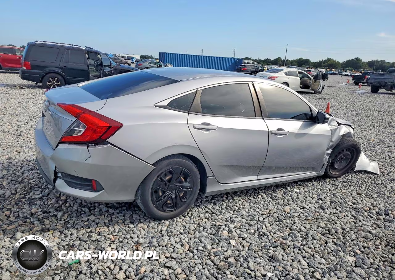 2017 Honda Civic Lx VIN:19XFC2F54HE053075 - 3