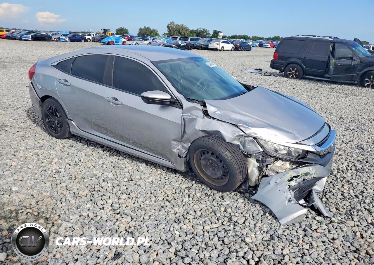 2017 Honda Civic Lx VIN:19XFC2F54HE053075 - 4