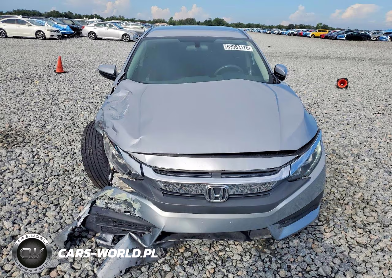 2017 Honda Civic Lx VIN:19XFC2F54HE053075 - 5