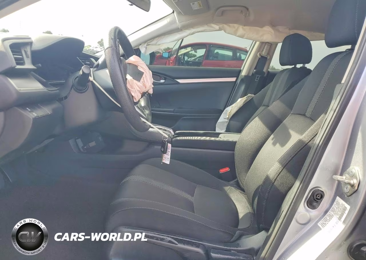 2017 Honda Civic Lx VIN:19XFC2F54HE053075 - 7