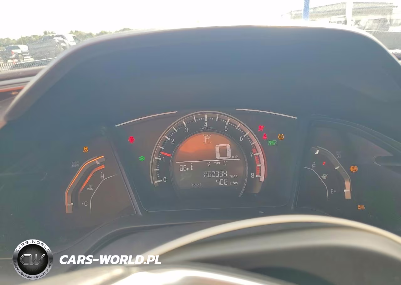 2017 Honda Civic Lx VIN:19XFC2F54HE053075 - 9
