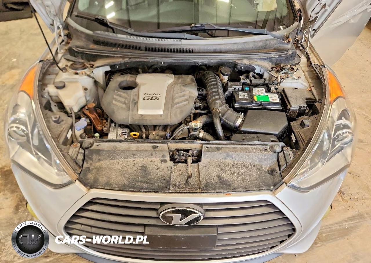 2013 Hyundai Veloster Turbo VIN:KMHTC6AE6DU132689 - 11