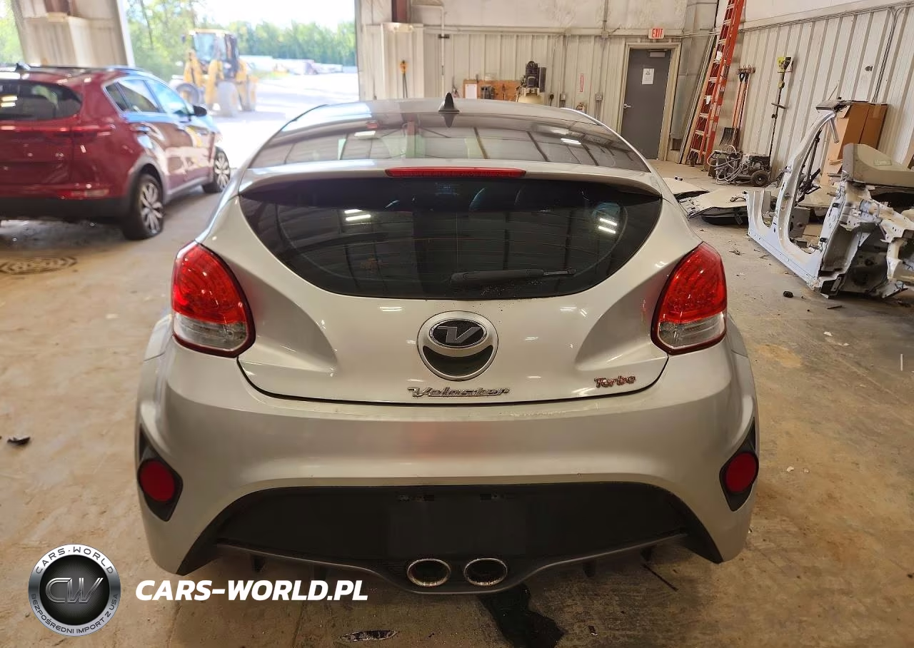 2013 Hyundai Veloster Turbo VIN:KMHTC6AE6DU132689 - 6