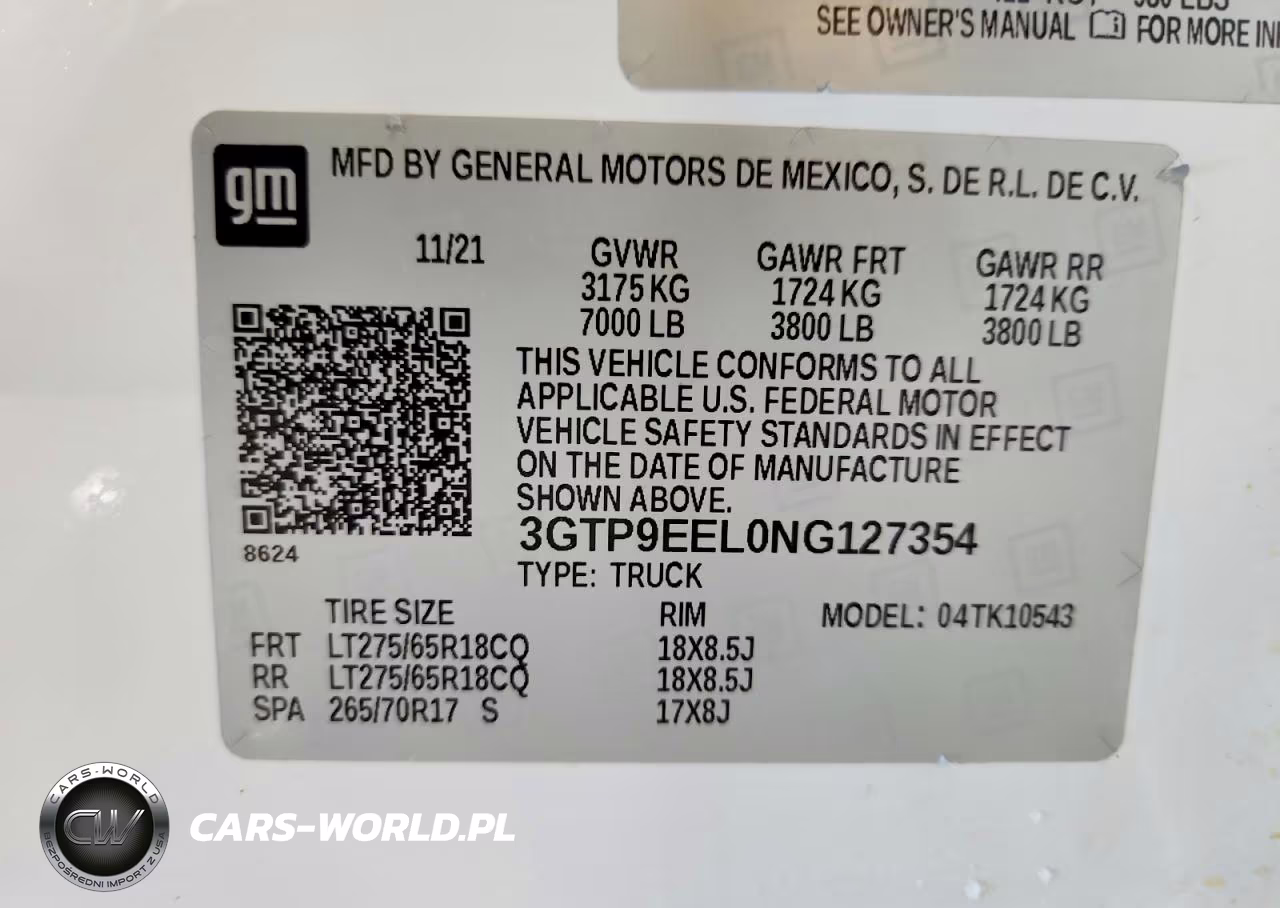 2022 GMC Sierra Limited K1500 At4 VIN:3GTP9EEL0NG127354 - 12