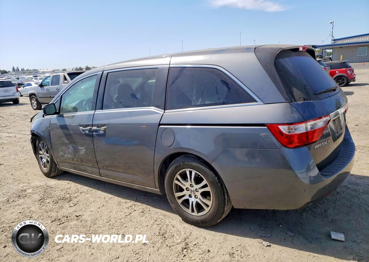 2012 Honda Odyssey Ex VIN:5FNRL5H45CB135502 - 2