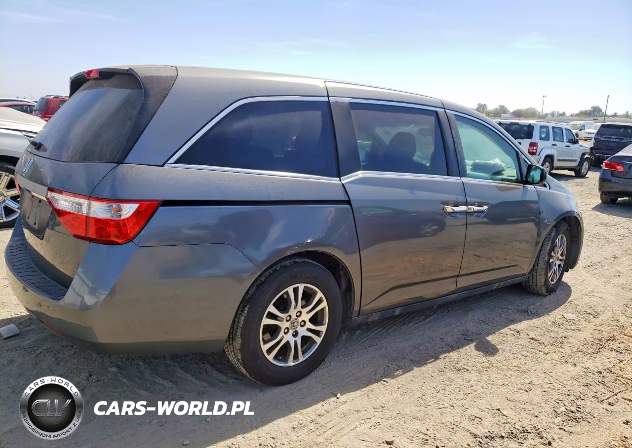 2012 Honda Odyssey Ex VIN:5FNRL5H45CB135502 - 3